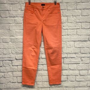 NYDJ Lift Tuck Technology Peach Skinny Ankle Jeans Size 4